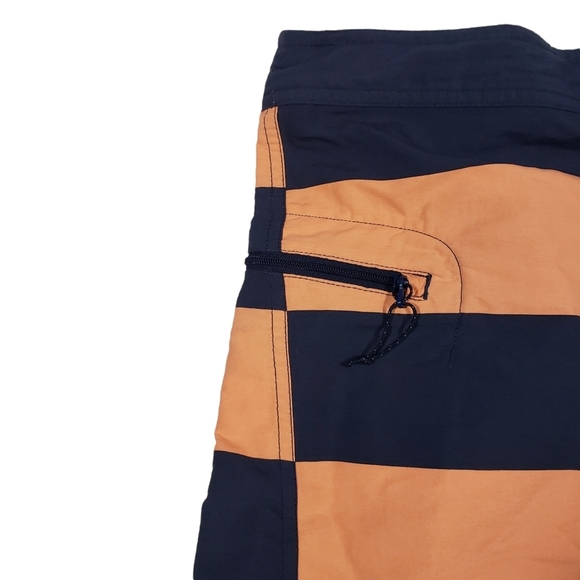 Patagonia Striped Board Shorts Swim Trunks Mens Size 38 ACTUAL 39 Preppy Beach - Picture 4 of 12